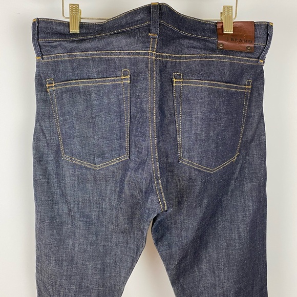 J Brand Raw Selvedge Denim Slim Fit Jeans Tyler 32 - Picture 10 of 11